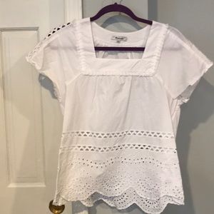 Madewell Eyelet Top
